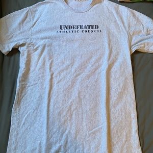 Undefeated Athletic Council Tee, Size Large